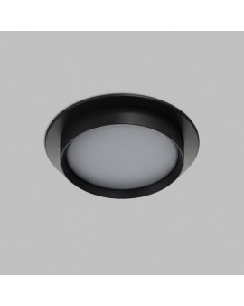 Встраиваемый светильник RATIO, GX53, до 15 Вт, LED, IP20, черный, алюминий, акрил
