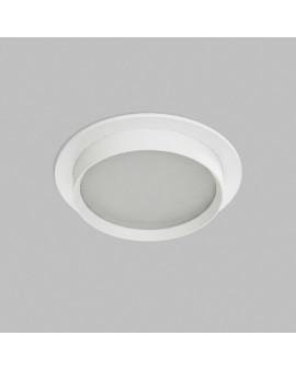 Встраиваемый светильник RATIO, GX53, до 15 Вт, LED, IP20, белый, алюминий, акрил