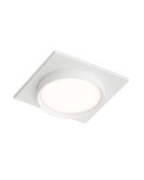 Встраиваемый светильник RATIO, GX53, до 15 Вт, LED, IP20, белый, алюминий, акрил