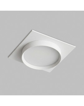 Встраиваемый светильник RATIO, GX53, до 15 Вт, LED, IP20, белый, алюминий, акрил