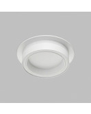 Встраиваемый светильник GLOW, GX53, до 15 Вт, LED, IP20, белый, алюминий, акрил