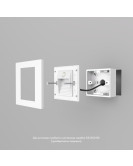 DK1020-WH Светильник встраиваемый в стену c датчиком движения, IP 20, LED 3000, 1 Вт, белый, пластик DK1020-WH Светильник встраиваемый в стену c датчиком движения, IP 20, LED 3000, 1 Вт, белый, пластик