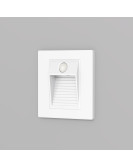 DK1020-WH Светильник встраиваемый в стену c датчиком движения, IP 20, LED 3000, 1 Вт, белый, пластик DK1020-WH Светильник встраиваемый в стену c датчиком движения, IP 20, LED 3000, 1 Вт, белый, пластик