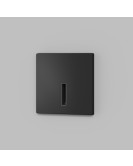 DK1030-BK Светильник встраиваемый в стену, IP 20, LED 3000K, 3 Вт, черный, алюминий