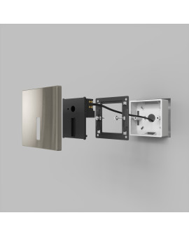 DK1030-NI Светильник встраиваемый в стену, IP 20, LED 3000K, 3 Вт, никель, алюминий
