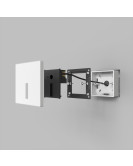 DK1030-WH Светильник встраиваемый в стену, IP 20, LED 3000K, 3 Вт, белый, алюминий DK1030-WH Светильник встраиваемый в стену, IP 20, LED 3000K, 3 Вт, белый, алюминий
