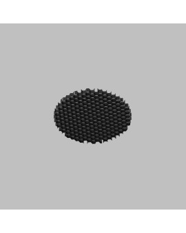 DK1500-BK Антибликовая решетка MR16, D50xH2mm, черная, алюминий