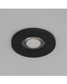 DK2036-BK Встраиваемый светильник влагозащ., IP 44, до 15 Вт, GU10, LED, черный, алюминий