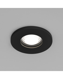 DK2036-BK Встраиваемый светильник влагозащ., IP 44, до 15 Вт, GU10, LED, черный, алюминий