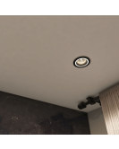 DK2060-BK Встраиваемый светильник IP 20, до 15 Вт, GU10, LED, черный, алюминий DK2060-BK Встраиваемый светильник IP 20, до 15 Вт, GU10, LED, черный, алюминий