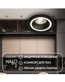 DK2060-BK Встраиваемый светильник IP 20, до 15 Вт, GU10, LED, черный, алюминий DK2060-BK Встраиваемый светильник IP 20, до 15 Вт, GU10, LED, черный, алюминий