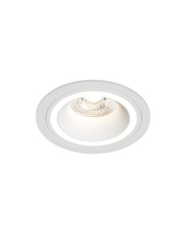 DK2060-WH Встраиваемый светильникIP 20, до 15 Вт, GU10, LED, белый, алюминий