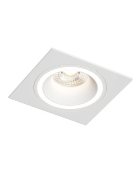 DK2061-WH Встраиваемый светильник IP 20, до 15 Вт, GU10, LED, белый, алюминий
