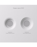 DK2080-WH Встраиваемый точечный светильник для натяжных ПВХ потолков INVIZ, IP 20, до 9 Вт, GU10, LED, белый, ABS-пластик