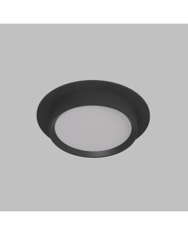 DK2090-BK Встраиваемый светильник FLAT, IP 20, до 15 Вт, GX53, LED, черный, алюминий DK2090-BK Встраиваемый светильник FLAT, IP 20, до 15 Вт, GX53, LED, черный, алюминий