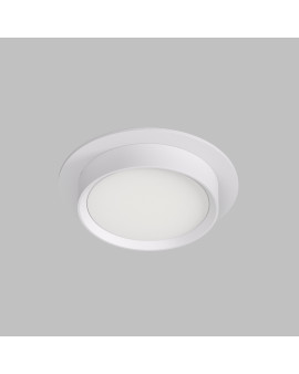 DK2090-WH Встраиваемый светильник FLAT, IP 20, до 15 Вт, GX53, LED, белый, алюминий DK2090-WH Встраиваемый светильник FLAT, IP 20, до 15 Вт, GX53, LED, белый, алюминий