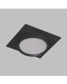 DK2091-BK Встраиваемый светильник FLAT, IP 20, до 15 Вт, GX53, LED, черный, алюминий DK2091-BK Встраиваемый светильник FLAT, IP 20, до 15 Вт, GX53, LED, черный, алюминий