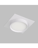 DK2091-WH Встраиваемый светильник FLAT, IP 20, до 15 Вт, GX53, LED, белый, алюминий DK2091-WH Встраиваемый светильник FLAT, IP 20, до 15 Вт, GX53, LED, белый, алюминий
