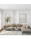 DK2091-WH Встраиваемый светильник FLAT, IP 20, до 15 Вт, GX53, LED, белый, алюминий DK2091-WH Встраиваемый светильник FLAT, IP 20, до 15 Вт, GX53, LED, белый, алюминий