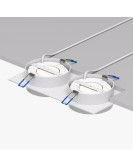DK2092-WH Встраиваемый светильник FLAT, IP 20, до 15 Вт, GX53, LED, белый, алюминий