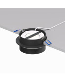DK2100-BK Встраиваемый светильник NIKO, IP 20, до 15 Вт, GX53, LED, черный, акрил, алюминий