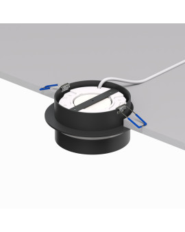 DK2100-BK Встраиваемый светильник NIKO, IP 20, до 15 Вт, GX53, LED, черный, акрил, алюминий