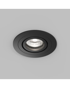 Встраиваемый влагозащищённый светильник HYDRO, IP44, до 15 Вт LED, GU10, алюминий, чёрный Встраиваемый влагозащищённый светильник HYDRO, IP44, до 15 Вт LED, GU10, алюминий, чёрный