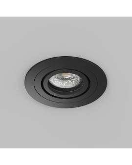 Встраиваемый влагозащищённый светильник HYDRO, IP44, до 15 Вт LED, GU10, алюминий, чёрный Встраиваемый влагозащищённый светильник HYDRO, IP44, до 15 Вт LED, GU10, алюминий, чёрный