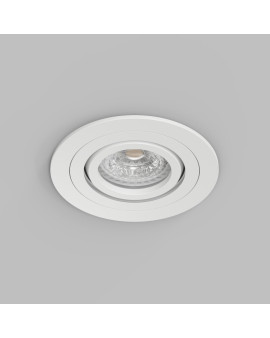DK2110-WH Встраиваемый влагозащищённый светильник HYDRO, IP44, до 15 Вт LED, GU10, алюминий, белый DK2110-WH Встраиваемый влагозащищённый светильник HYDRO, IP44, до 15 Вт LED, GU10, алюминий, белый
