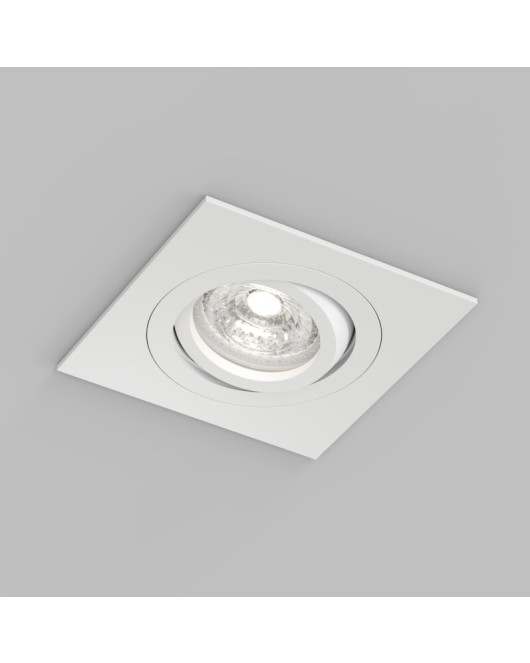 Встраиваемый влагозащищённый светильник HYDRO, IP44, до 15 Вт LED, GU10, алюминий, белый Встраиваемый влагозащищённый светильник HYDRO, IP44, до 15 Вт LED, GU10, алюминий, белый