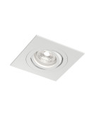 Встраиваемый влагозащищённый светильник HYDRO, IP44, до 15 Вт LED, GU10, алюминий, белый Встраиваемый влагозащищённый светильник HYDRO, IP44, до 15 Вт LED, GU10, алюминий, белый