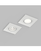 Встраиваемый влагозащищённый светильник HYDRO, IP44, до 15 Вт LED, GU10, алюминий, белый Встраиваемый влагозащищённый светильник HYDRO, IP44, до 15 Вт LED, GU10, алюминий, белый