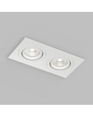 Встраиваемый влагозащищённый светильник HYDRO, IP44, 2?15 Вт LED макс., GU10, алюминий, белый Встраиваемый влагозащищённый светильник HYDRO, IP44, 2?15 Вт LED макс., GU10, алюминий, белый