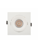 DK2121-WH Встраиваемый светильник, IP 20, 50 Вт, GU10, белый, алюминий DK2121-WH Встраиваемый светильник, IP 20, 50 Вт, GU10, белый, алюминий