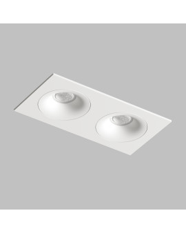DK2122-WH Встраиваемый светильник, IP 20, 50 Вт, GU10, белый, алюминий DK2122-WH Встраиваемый светильник, IP 20, 50 Вт, GU10, белый, алюминий