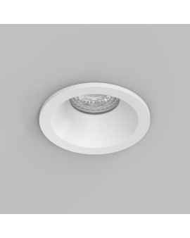 Встраиваемый влагозащищённый светильник COVE, IP44, до 15 Вт LED, GU10, алюминий, белый