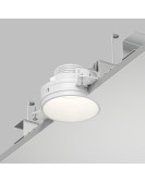 Встраиваемый светильник для ГКЛ SPOT HIDE, до 15 Вт LED, GU10, IP20, алюминий, белый