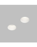 DK2146-WH Встраиваемый светильник для ГКЛ SPOT HIDE, до 15 Вт LED, GU10, IP20, алюминий, белый