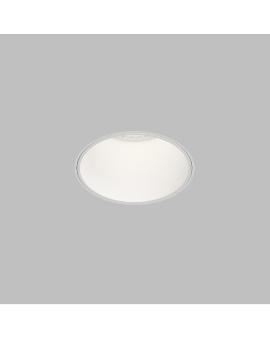 DK2146-WH Встраиваемый светильник для ГКЛ SPOT HIDE, до 15 Вт LED, GU10, IP20, алюминий, белый