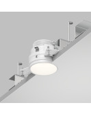 DK2146-WH Встраиваемый светильник для ГКЛ SPOT HIDE, до 15 Вт LED, GU10, IP20, алюминий, белый