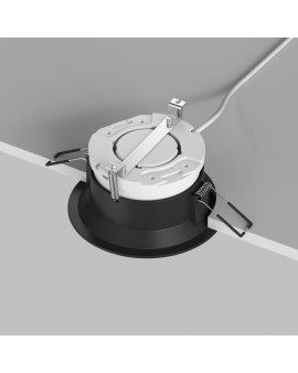Встраиваемый светильник INER, до 15 Вт LED, GX53, IP20, алюминий, чёрный