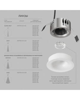 DK2430-WH Встраиваемый светильник SHINE GLOW 15Вт, 3000-4000К, IP20, белый матовый, алюминий DK2430-WH Встраиваемый светильник SHINE GLOW 15Вт, 3000-4000К, IP20, белый матовый, алюминий