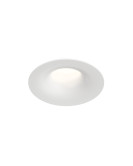 DK2430-WH Встраиваемый светильник SHINE GLOW 15Вт, 3000-4000К, IP20, белый матовый, алюминий
