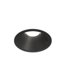 DK2431-BK Встраиваемый светильник SHINE GLOW 15Вт, 3000-4000К, IP20, черный матовый, алюминий