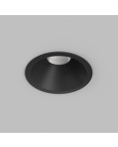 DK2431-BK Встраиваемый светильник SHINE GLOW 15Вт, 3000-4000К, IP20, черный матовый, алюминий