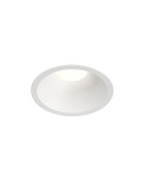DK2431-WH Встраиваемый светильник SHINE GLOW 15Вт, 3000-4000К, IP20, белый матовый, алюминий