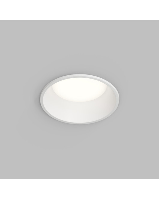 Встраиваемый влагозащищенный светильник TRIM, 12 Вт LED 3000-4000-6500K, IP44, алюминий, акрил