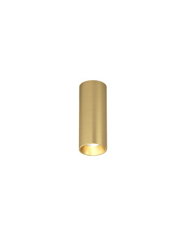 DK2615-SB Накладной светильник SHINE TUBE со светодиодом, D45*H115, IP20, 3000К, 7W, RA?90, сатинированная латунь, алюминий