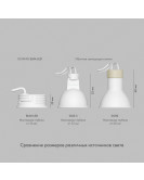 DK3000-7W-M Керамический светодиодный модуль. Белый с матовым рассеивателем 120 градусов, 7 Вт, 3000К