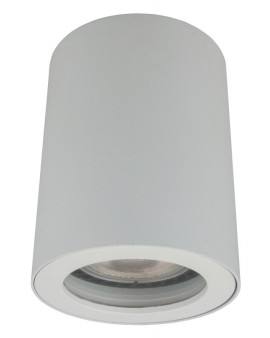 DK3007-WH Накладной светильник влагозащ., IP 44, 15 Вт, GU10, белый, алюминий